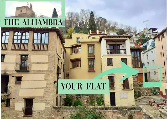 Cosy Flat / Literally At The Foot Of Alhambra