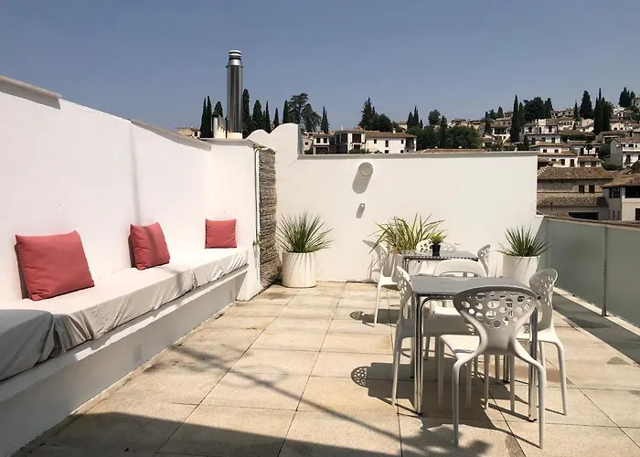 Amazing Loft! Rooftop Terrace! Alhambra Views!