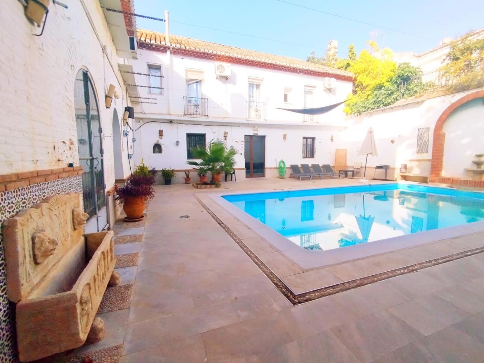 Casa Con Piscina, Barbacoa Y Jardin Para 20 Personas Vakantiehuis Granada