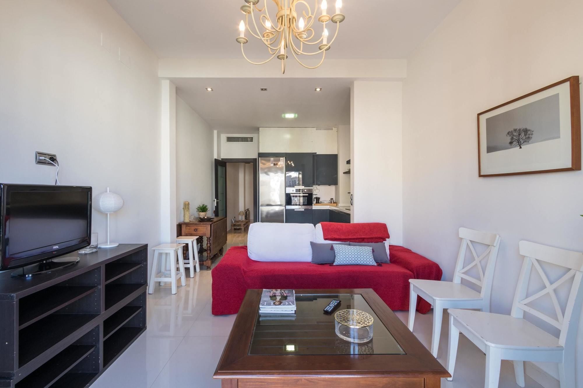 Apartamento With 3 Bedrooms In Granada, With Wonderful View, Balcon *