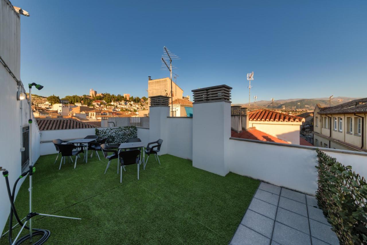 H2granada En Centro Terraza-solarium & Parking Appartement *