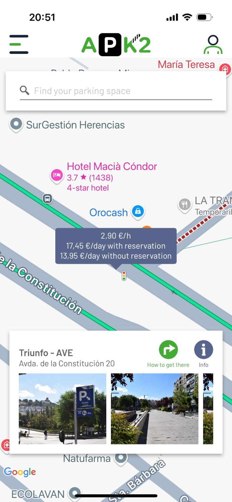 Alisios Gran Via - Toque Nazari Căn hộ *