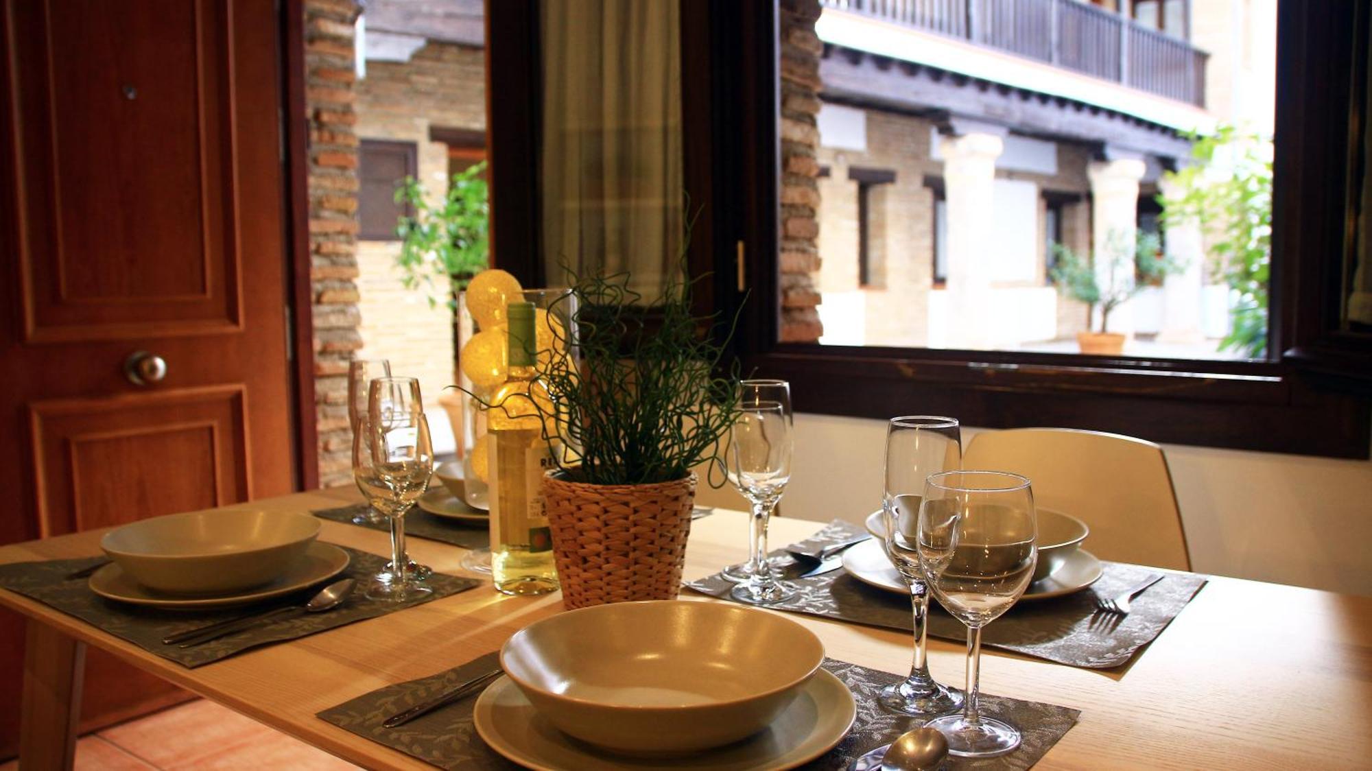 Inside Casa De La Alberca Granada